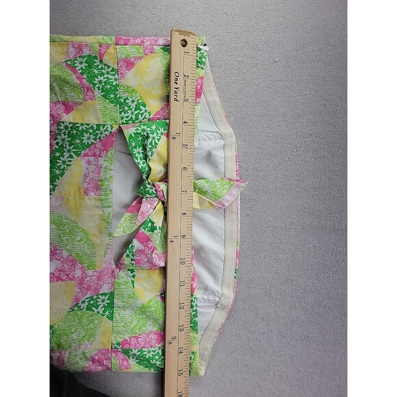 Lilly Pulitzer Franco Multi Wing Ding Strapless Tie Back Dress Size 6 Palm Beach - Picture 10 of 11